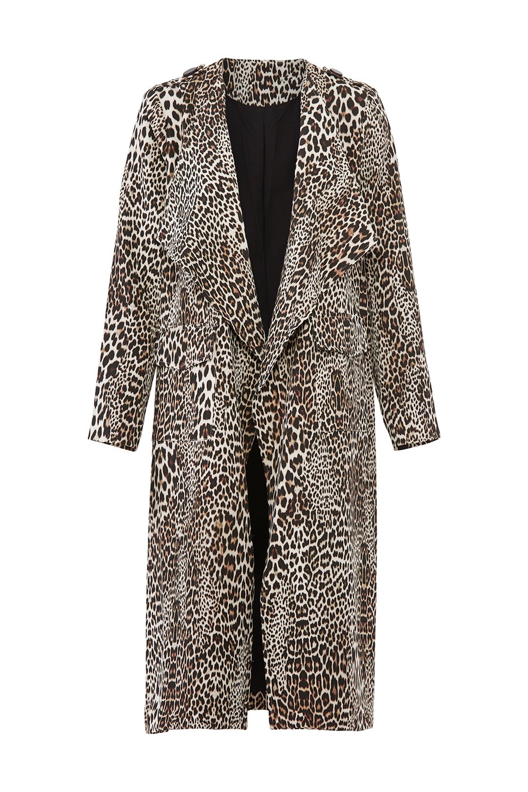 Leopard Long Jacket by Badgley Mischka 3