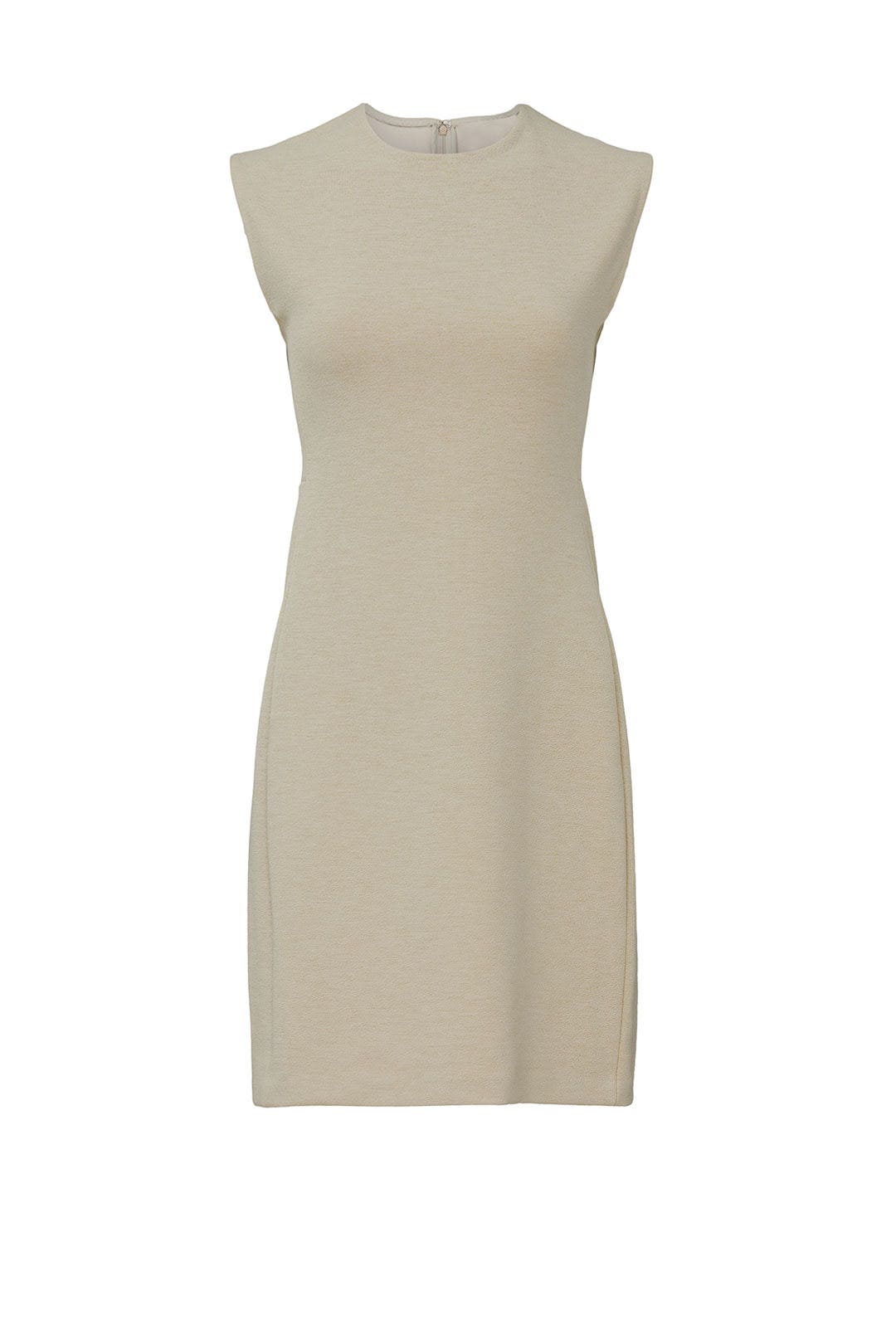 Cream Sculptural Mini Dress by Club Monaco 4