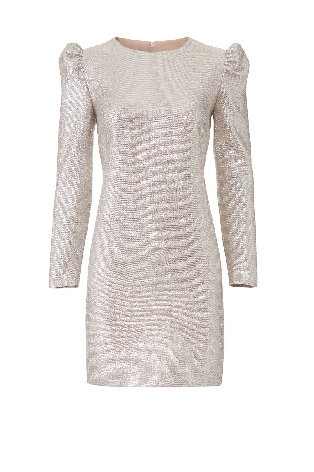 Silver Metallic Millie Dress by Rachel Zoe 3