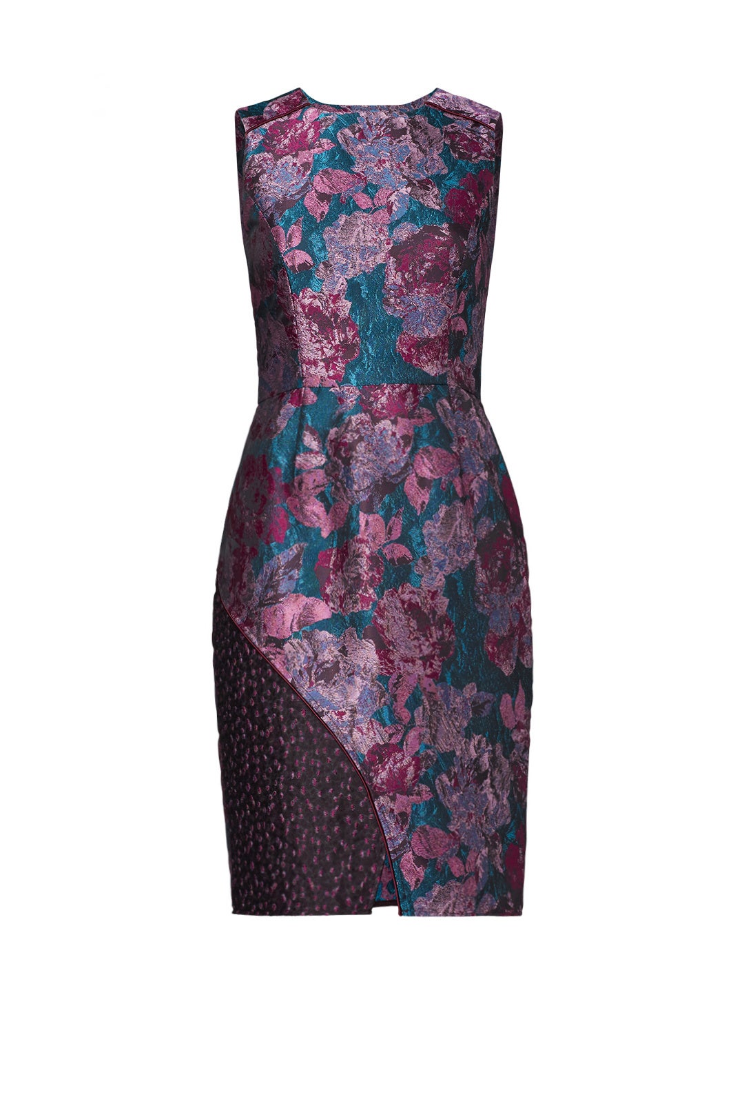 Mixed Jacquard Floral Sheath by Slate & Willow
