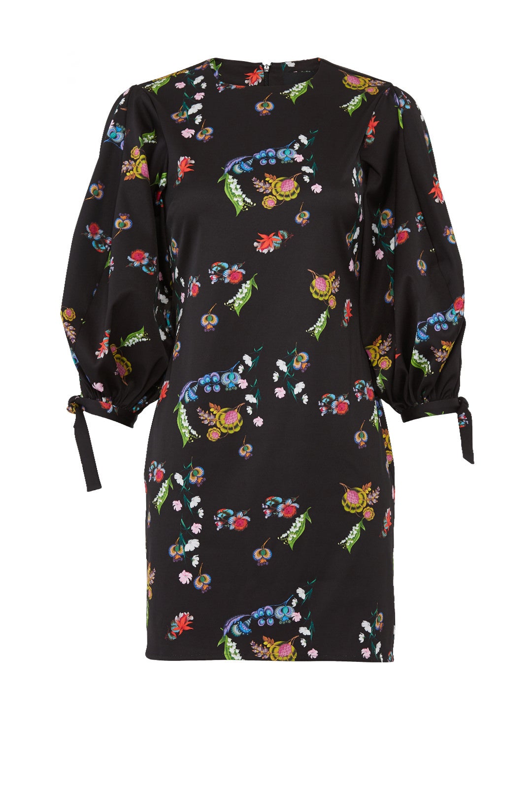 Iris Garden Tie Sleeve Dress by Cynthia Rowley 3