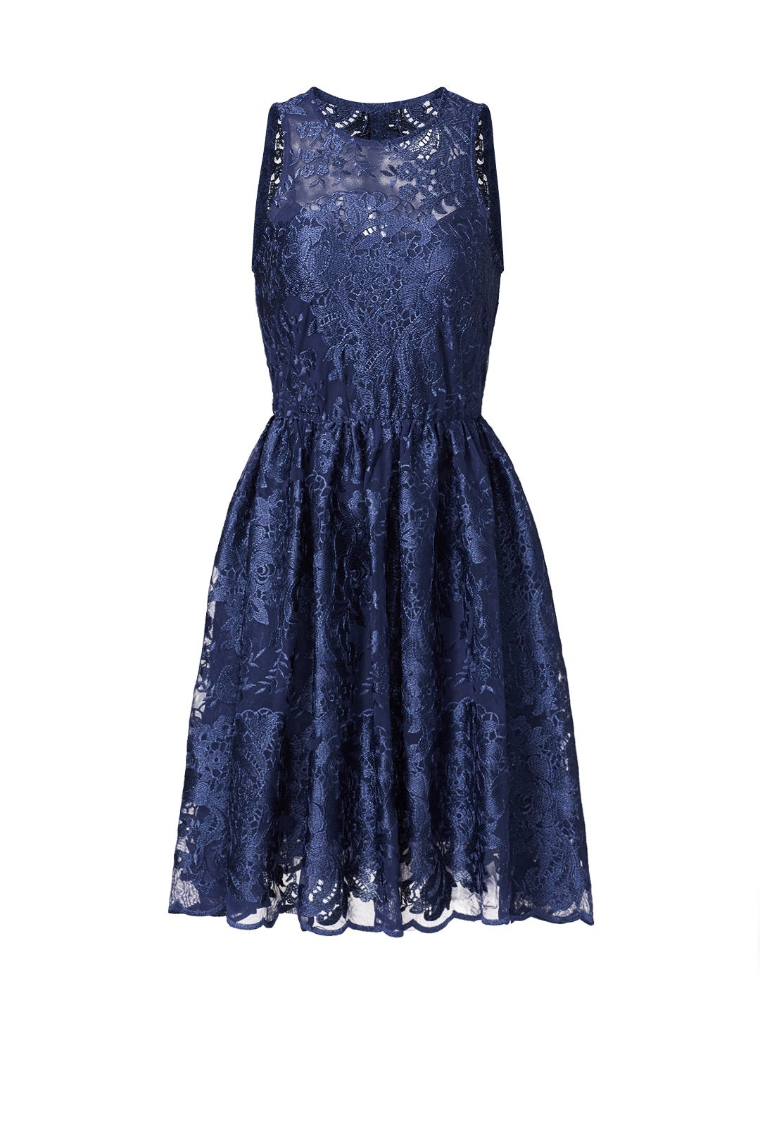 Navy Rosie Dress by ERIN erin fetherston