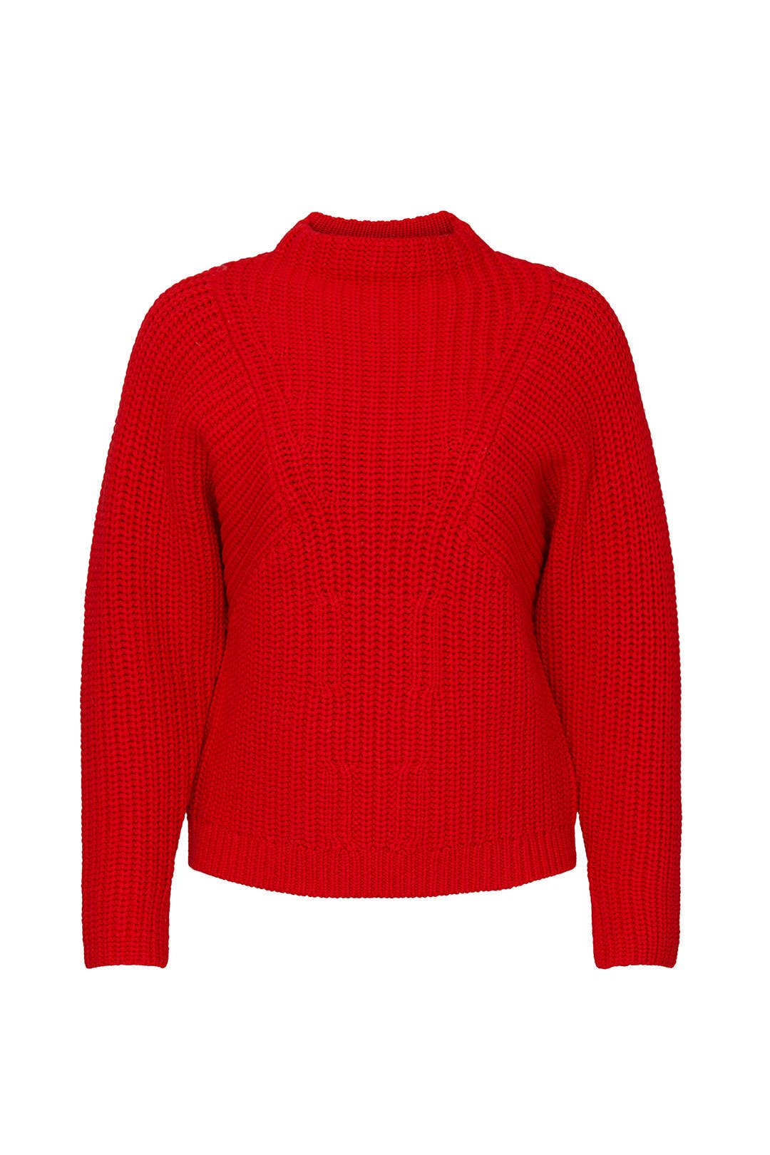 Omee Funnel Neck Sweater by Equipment 4