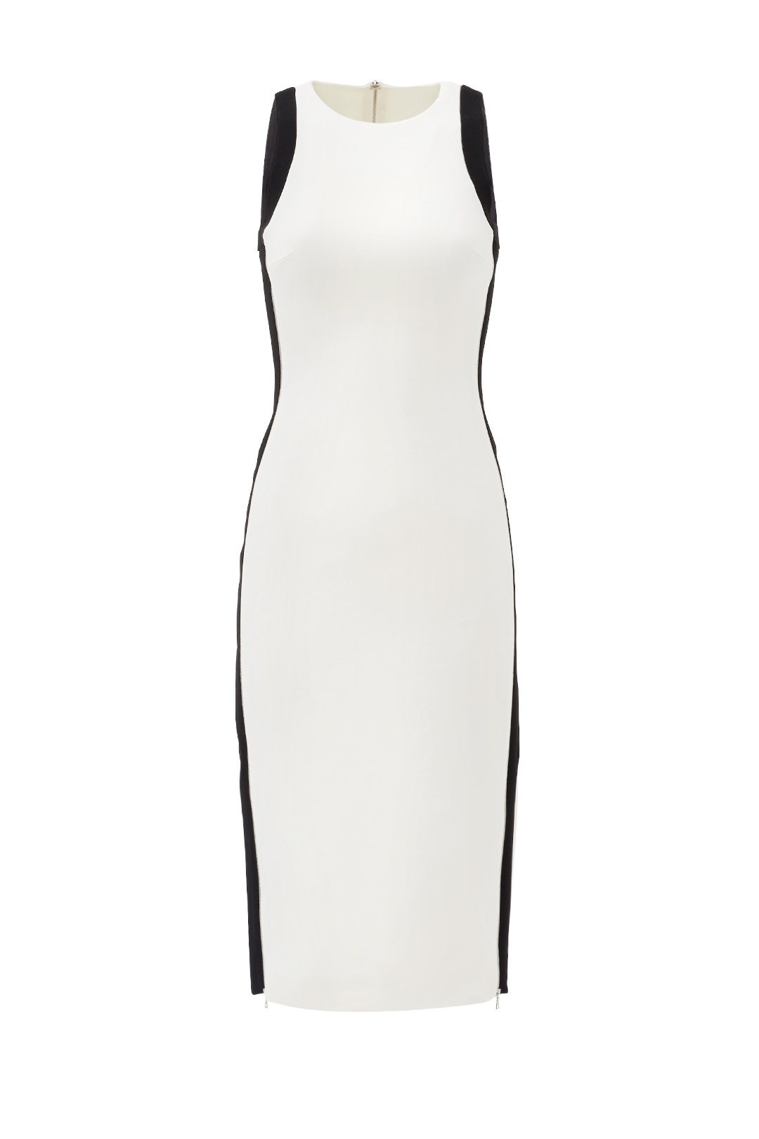 Contrast Sides Zip Dress by David Koma 3