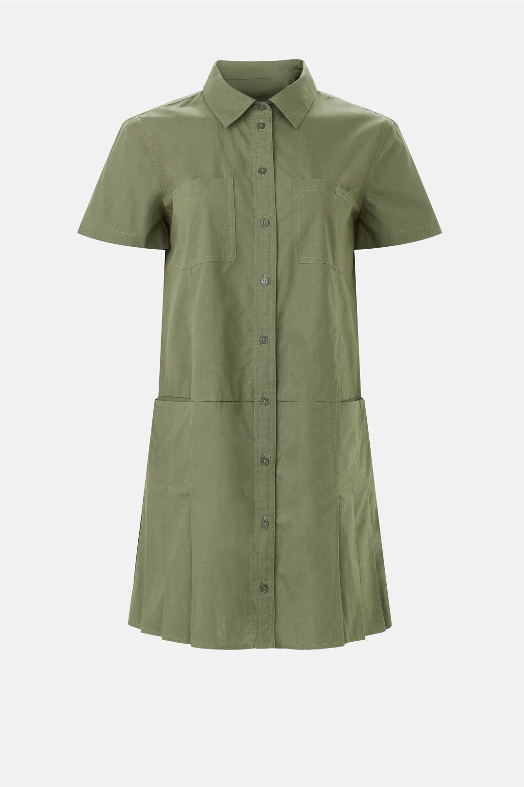 Pleated Utility Shirt Dress by kate spade new york