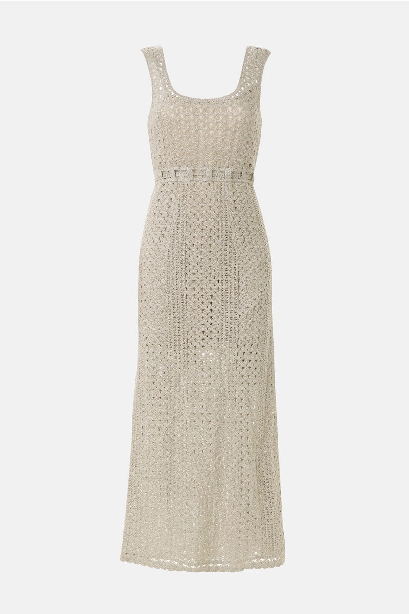 sachin and babi light blue dress Lace Midi Dress by Aidan AIDAN MATTOX