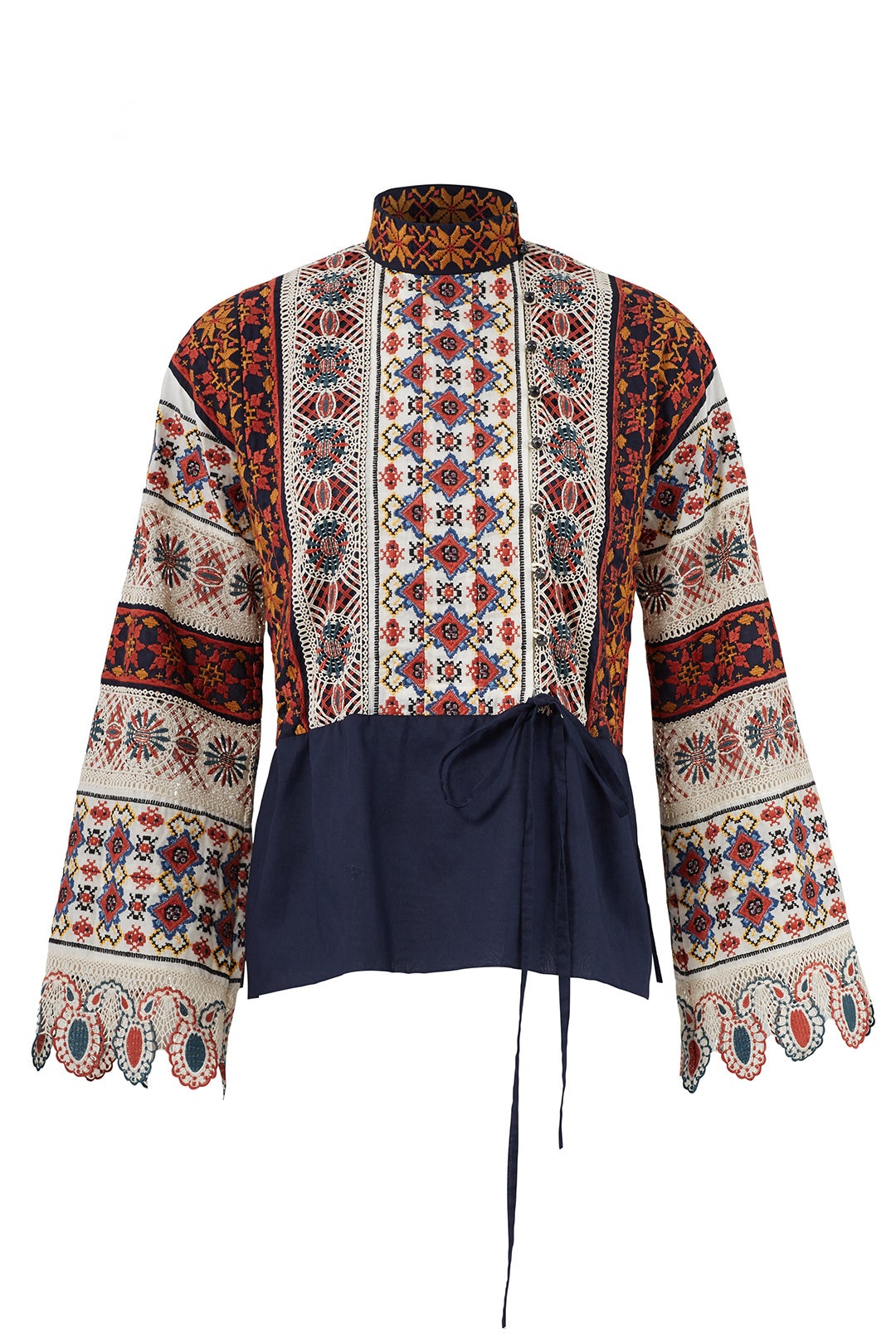 Carina Embroidered Top by Tory Burch