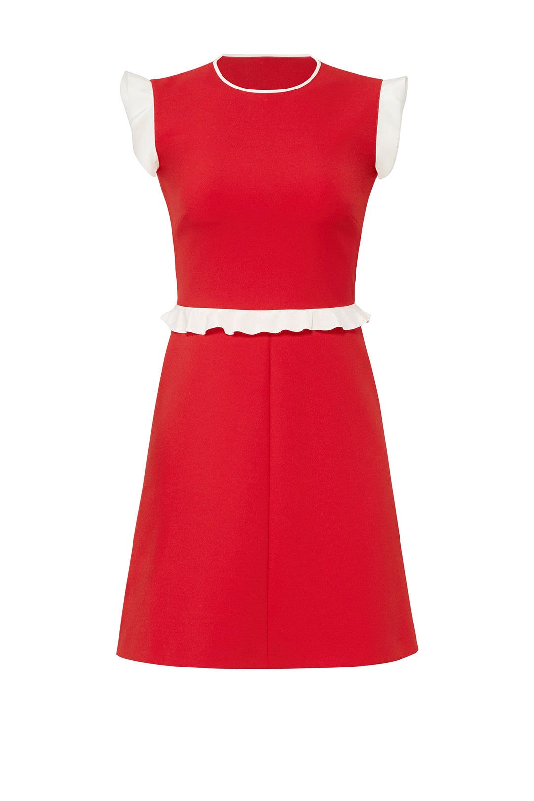 Red Ruffle Detail Dress by RED Valentino 3