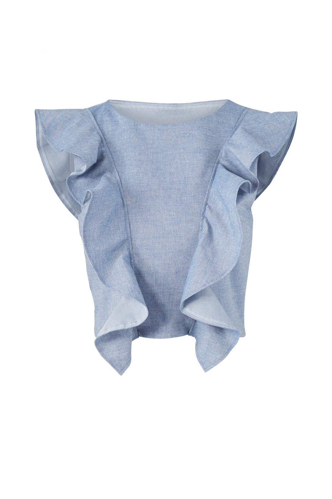 Magnolia Chambray Top by Viva Aviva