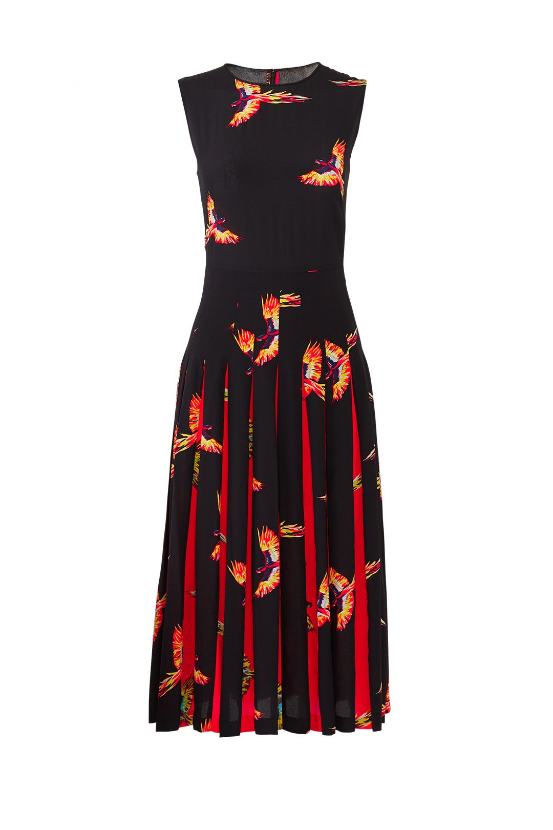 Aurora Pleated Midi Dress by Diane von Furstenberg