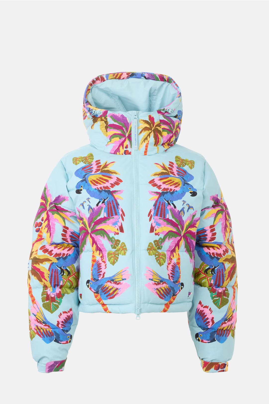 Macaw Puffer Jacket by FARM Rio | Rent the Runway