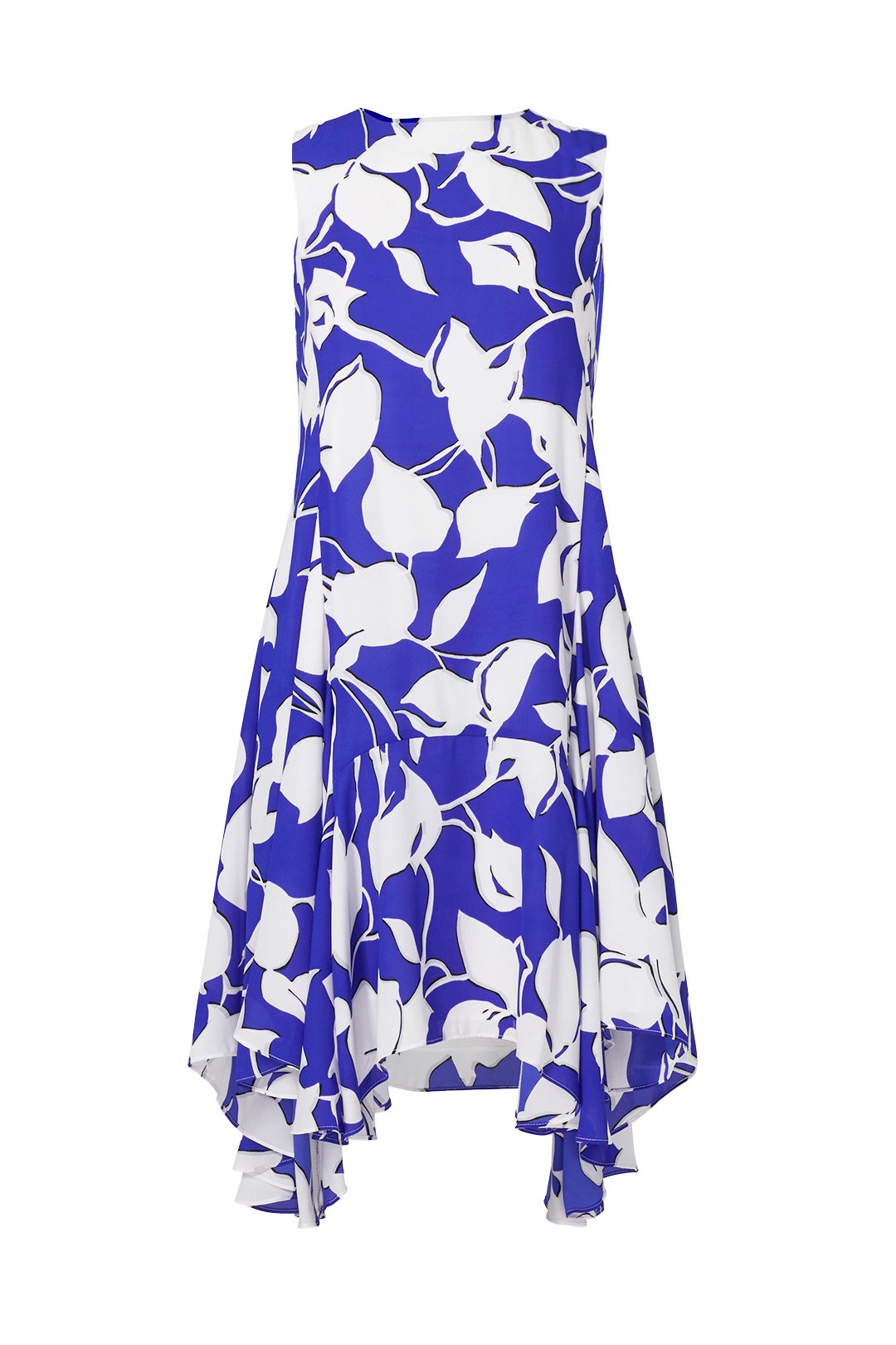 Jayla Dress - Floral Cobalt main image 1