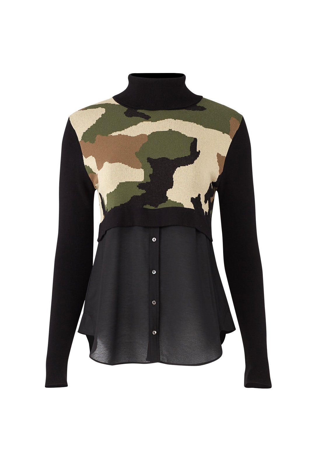 Camo Sweater Combo by Nicole Miller 4