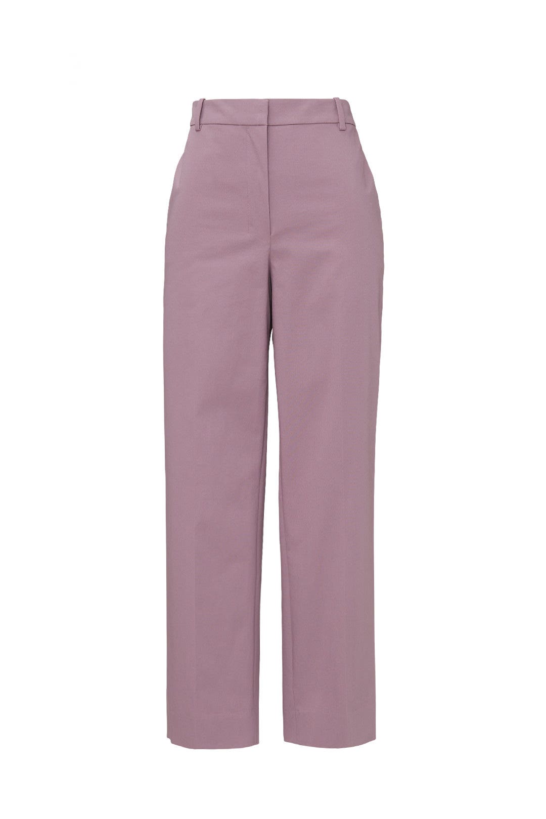 High Waisted Straight Chino Pants by Theory