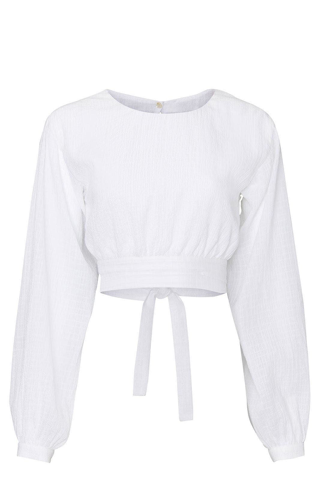 Cloud Wrap Up Blouse by THIRD FORM 4