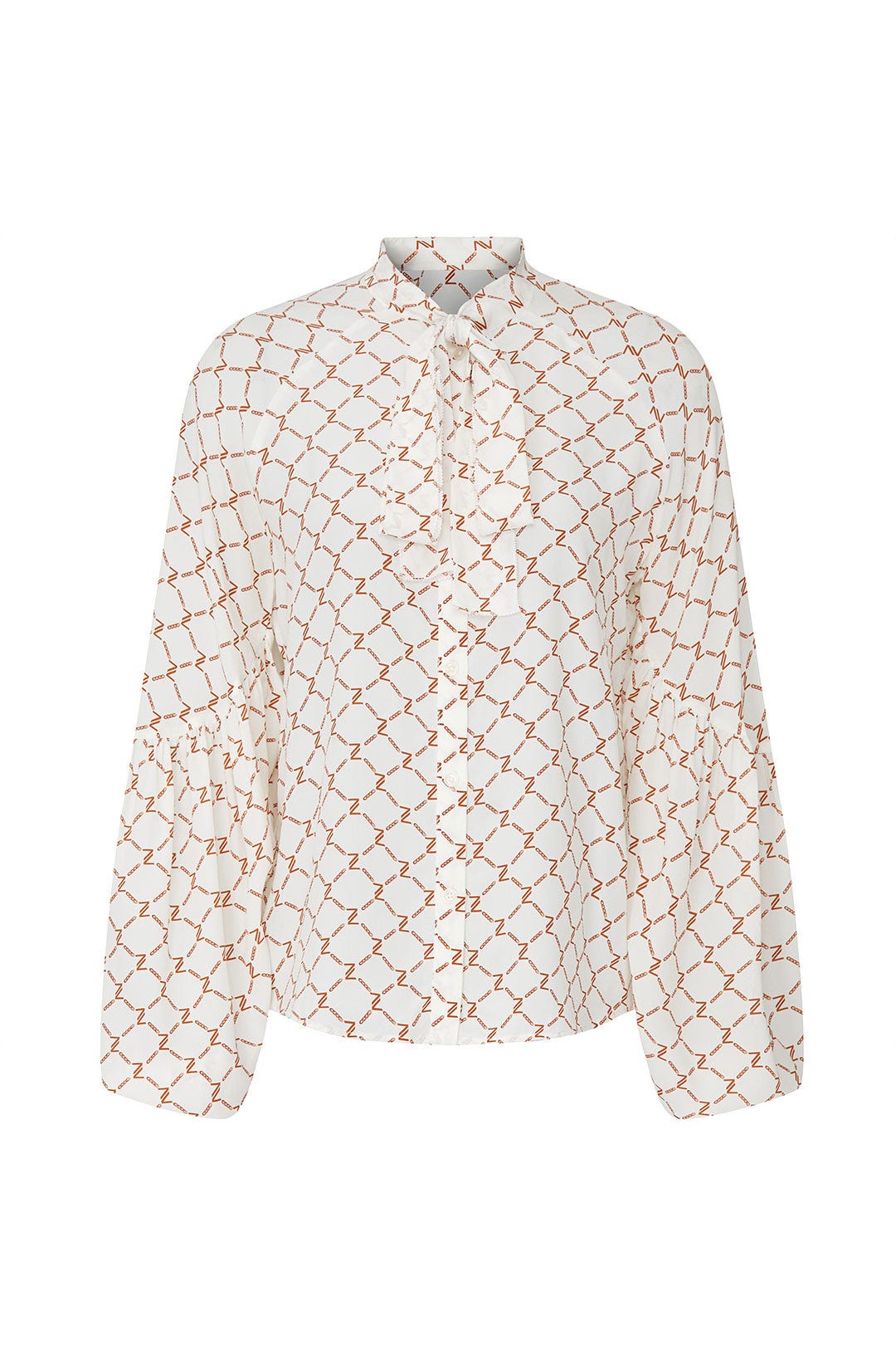 White Chain Print Top by 7 For All Mankind 4