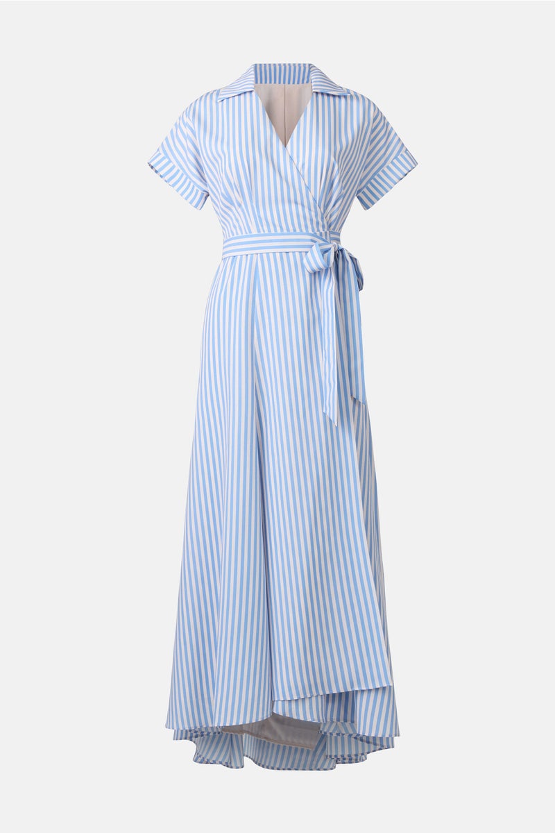 Emilia Striped Midi Dress by A.L.C. | Rent the Runway