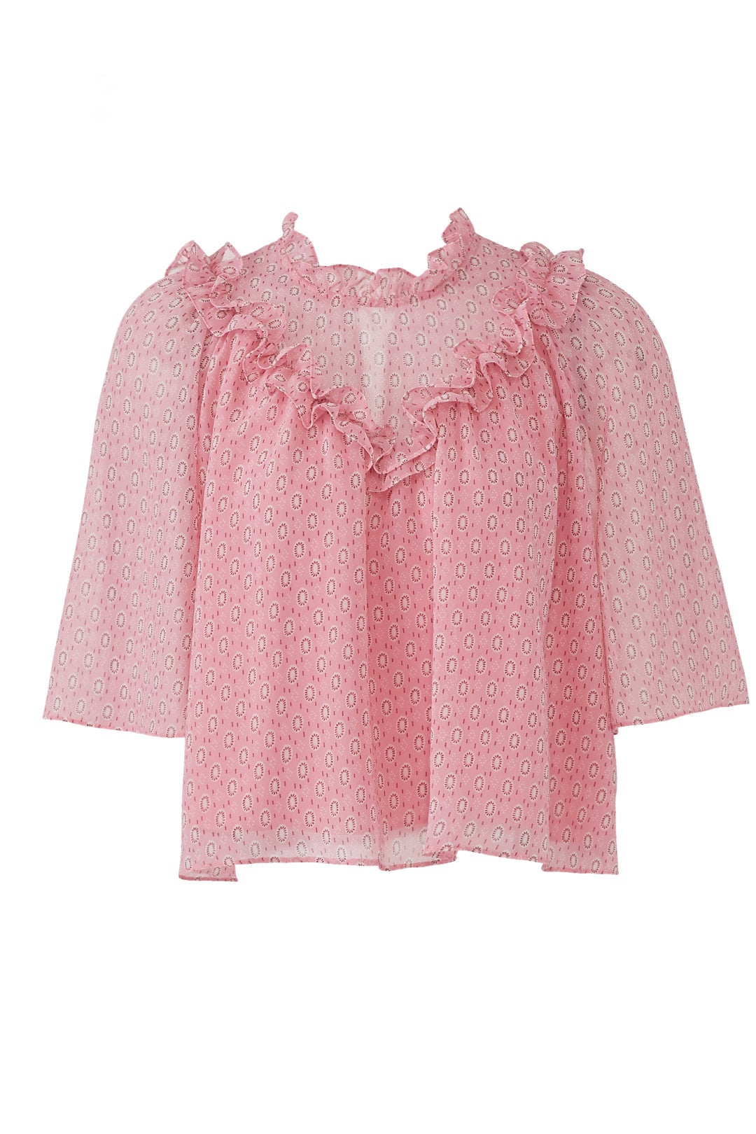Pink Carla Top by Rebecca Minkoff