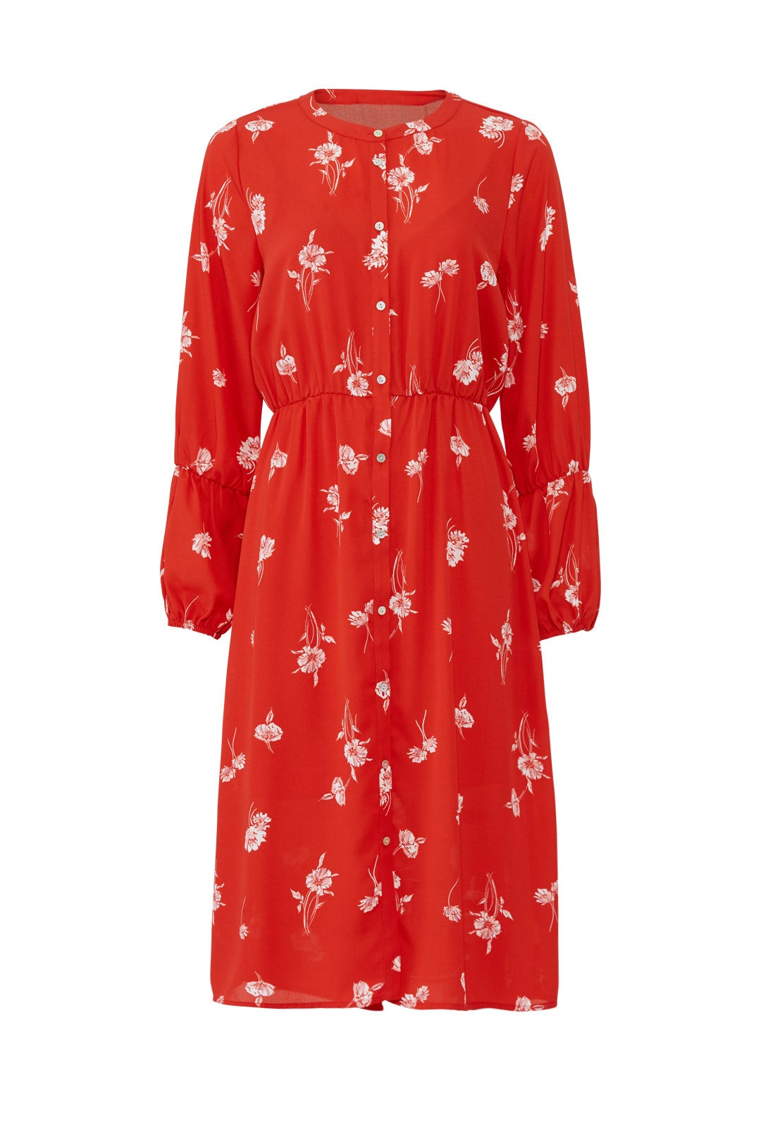 Diana Shirred Shirtdress by B Collection by Bobeau
