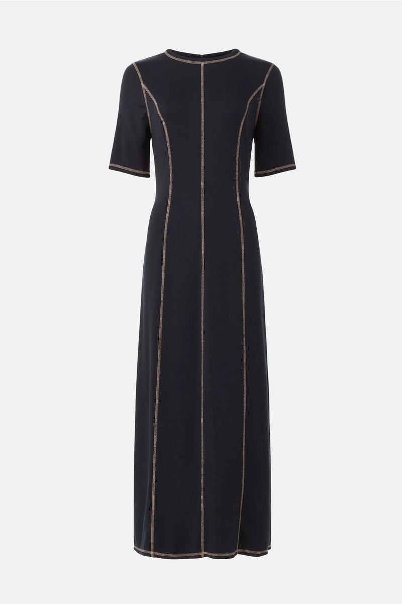 Colorfast Short Sleeve Dress by Donna Morgan - Photo 4