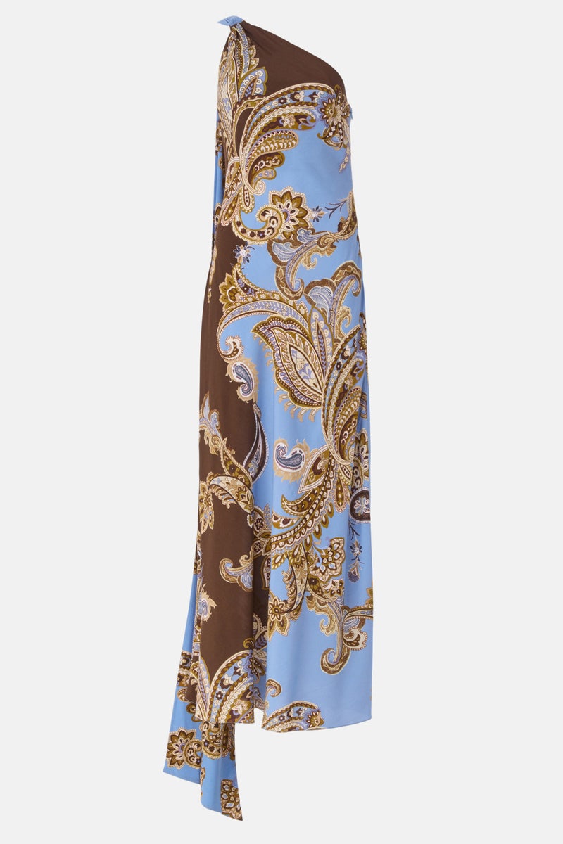 One Shoulder Long Dress by Hemant & Nandita - Photo 4