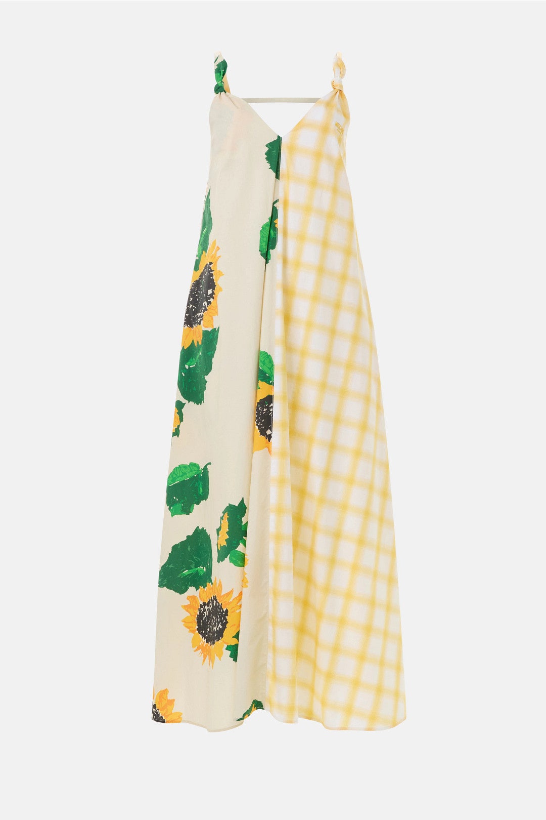 Gingham Sunflower Dress by Moschino Jeans