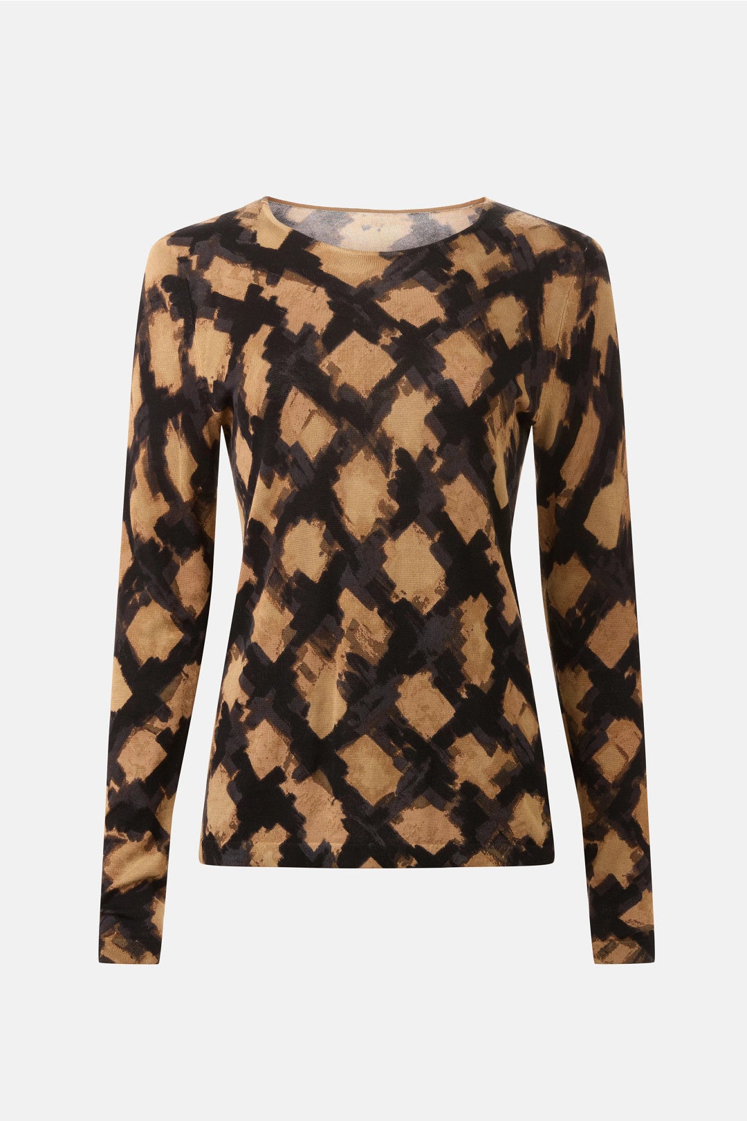 Glowy Check Sweater by NIC + ZOE 4