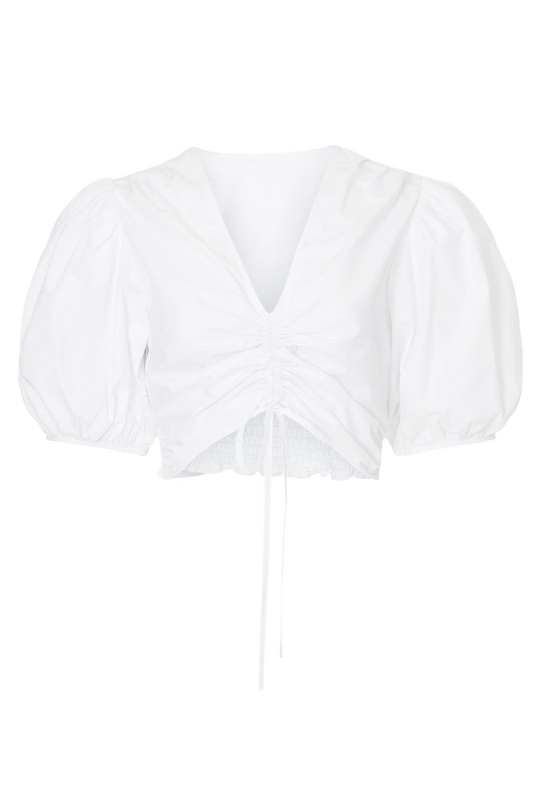 ◇typeservice◇ Lucky Puff Sleeve Top White 11698021_2416451.jpg