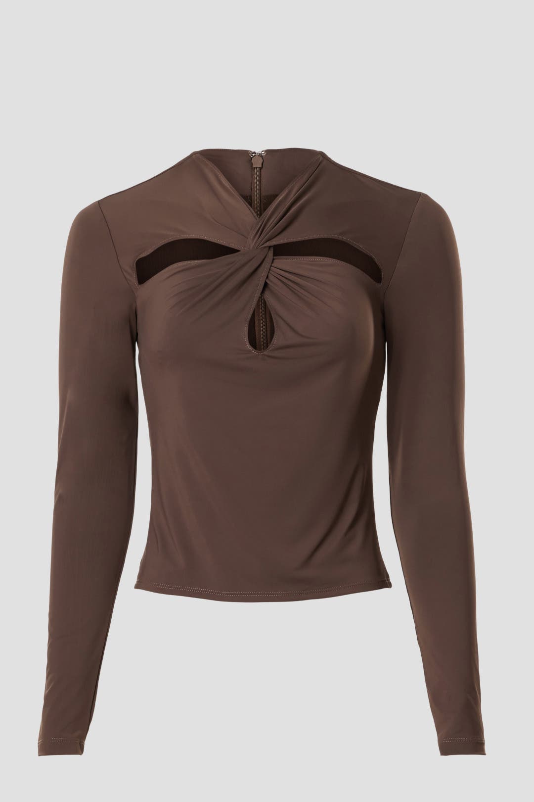 Modal Jersey Asymmetrical Ruched Top by LAPOINTE | Rent the Runway