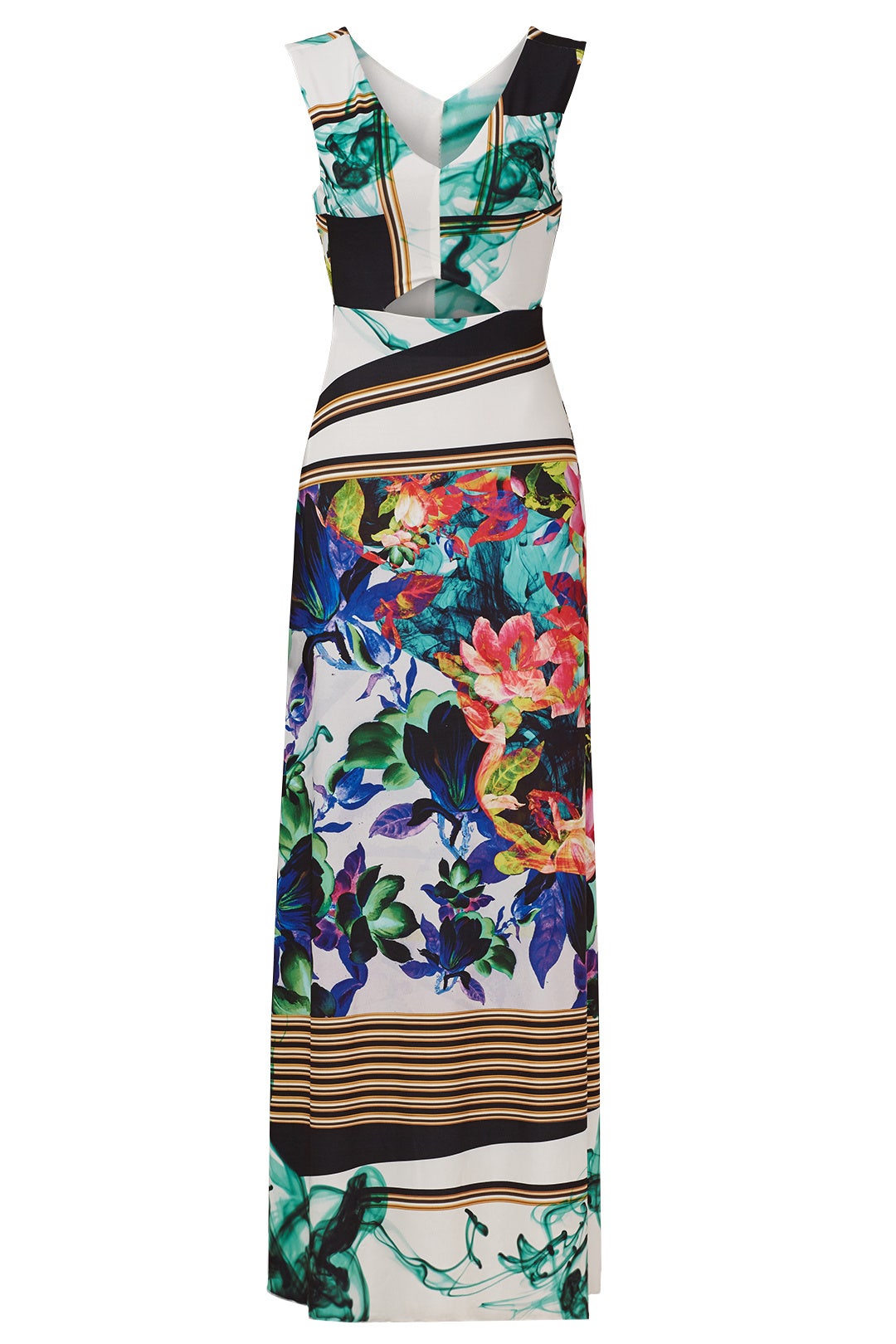 Liquid Jade Maxi Dress by Clover Canyon 3