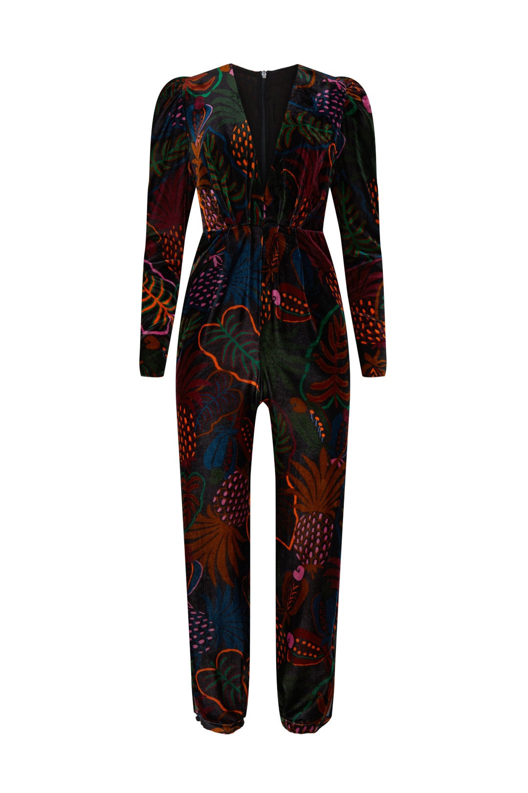 Fruits Dream Velvet Jumpsuit by FARM Rio 4