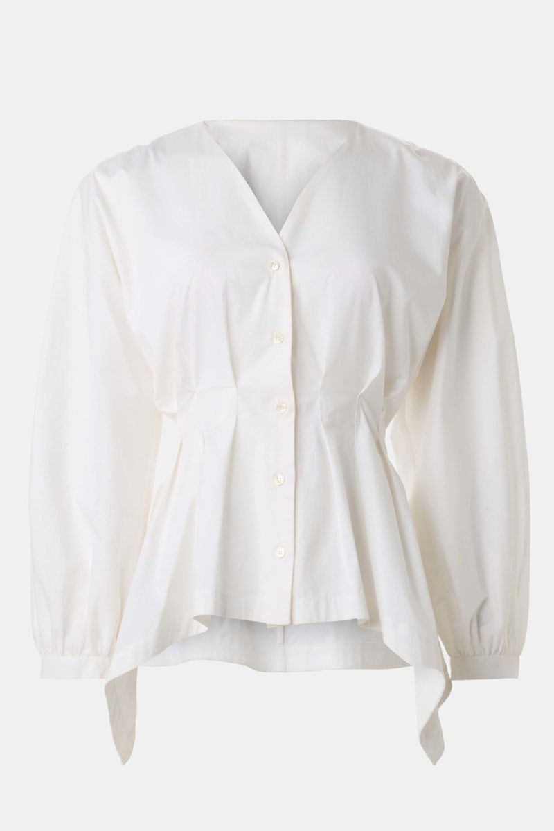 Cotton Poplin Blouse by Natori - Photo 4