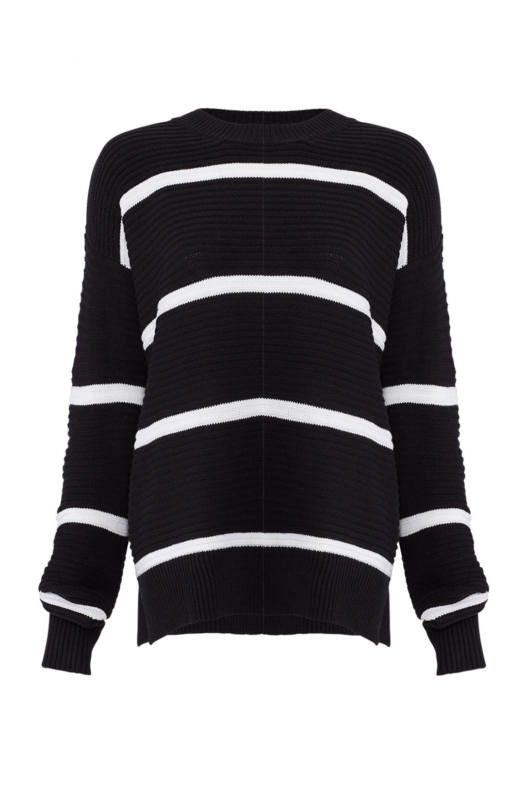 Allure Stripe Sweater by Shilla