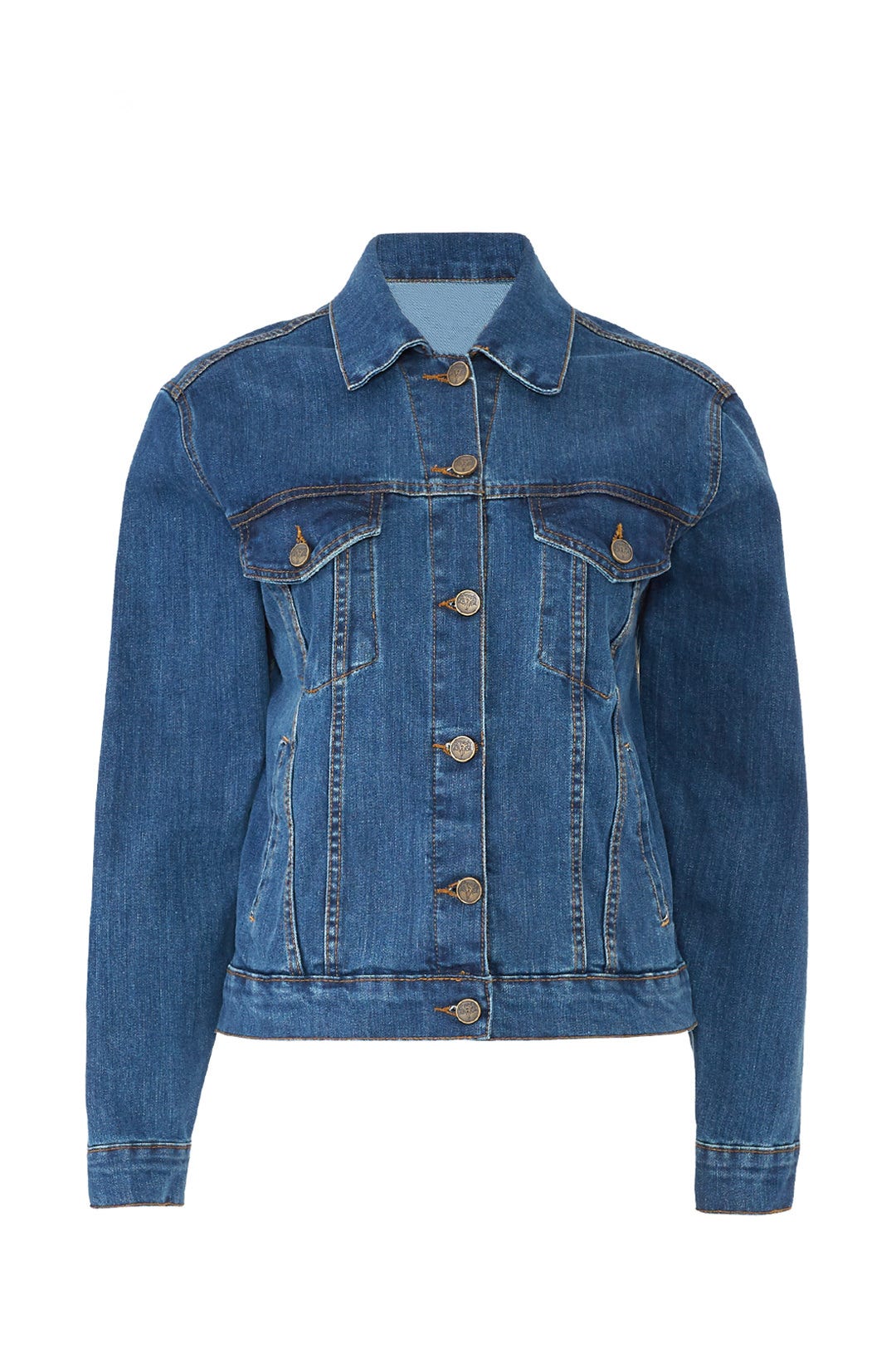 The Great Wave Denim Jacket by Denim & Bone 3