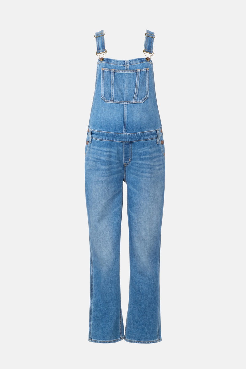 Denim Maternity Overalls by HATCH - Photo 4