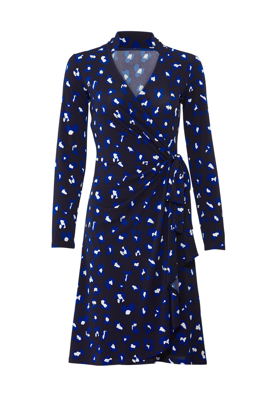 Navy Gabrielle Wrap Dress by Leota
