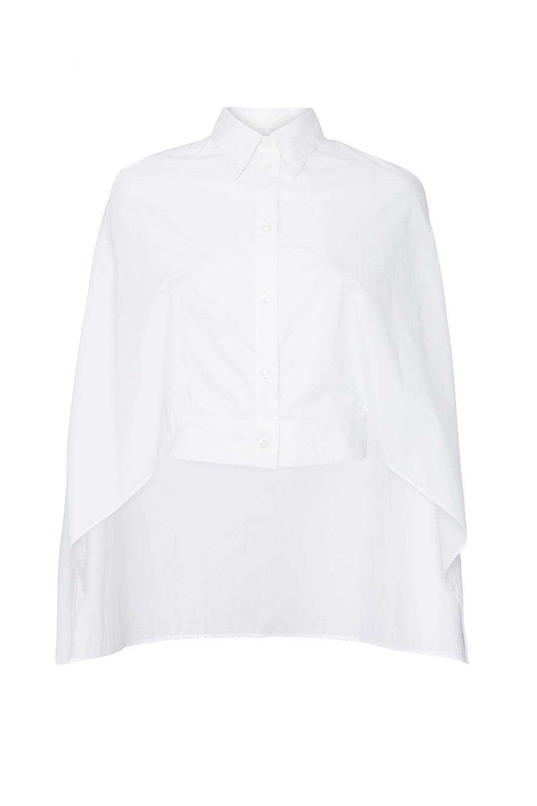 Long Sleeve Cape Top by MM6 Maison Margiela 4