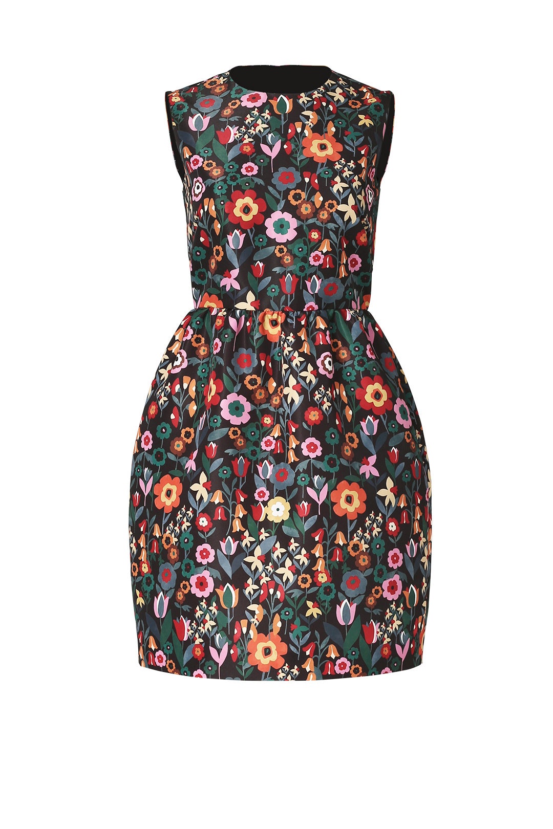Fancy Flower Printed Dress by RED Valentino