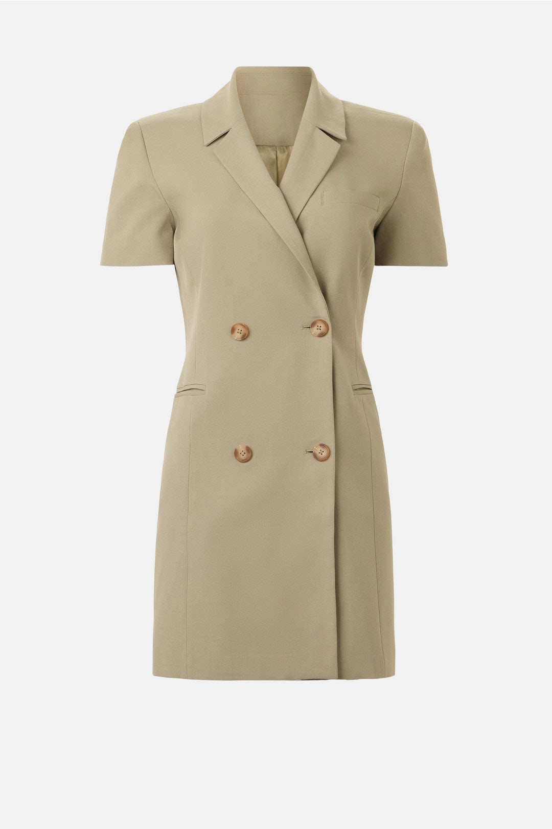 Double Breasted Blazer Mini Dress by Toccin