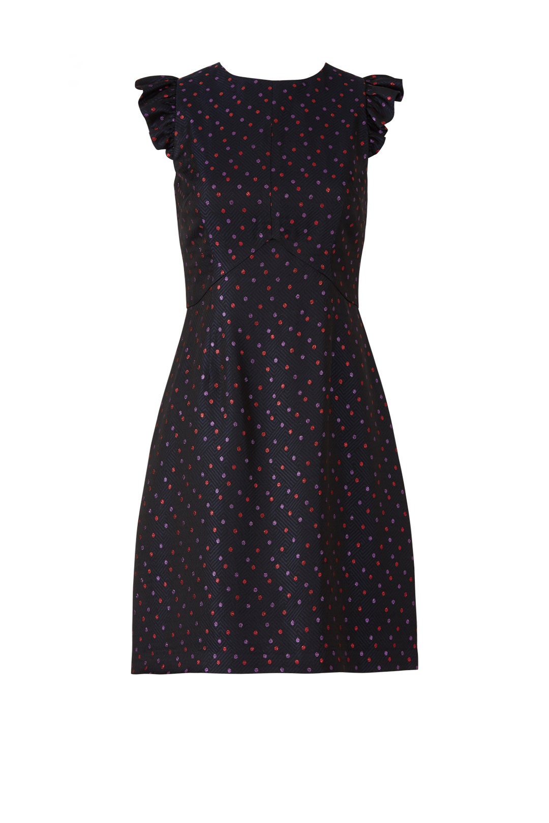Navy Dot Davis Dress by Trina Turk