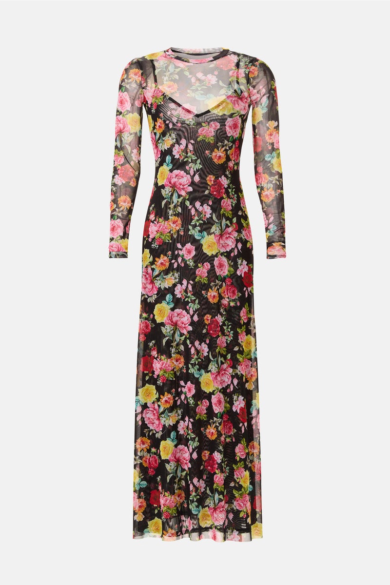 Koa Jersey Ruched Front Turtleneck Dress by Ulla Johnson | Rent the Runway