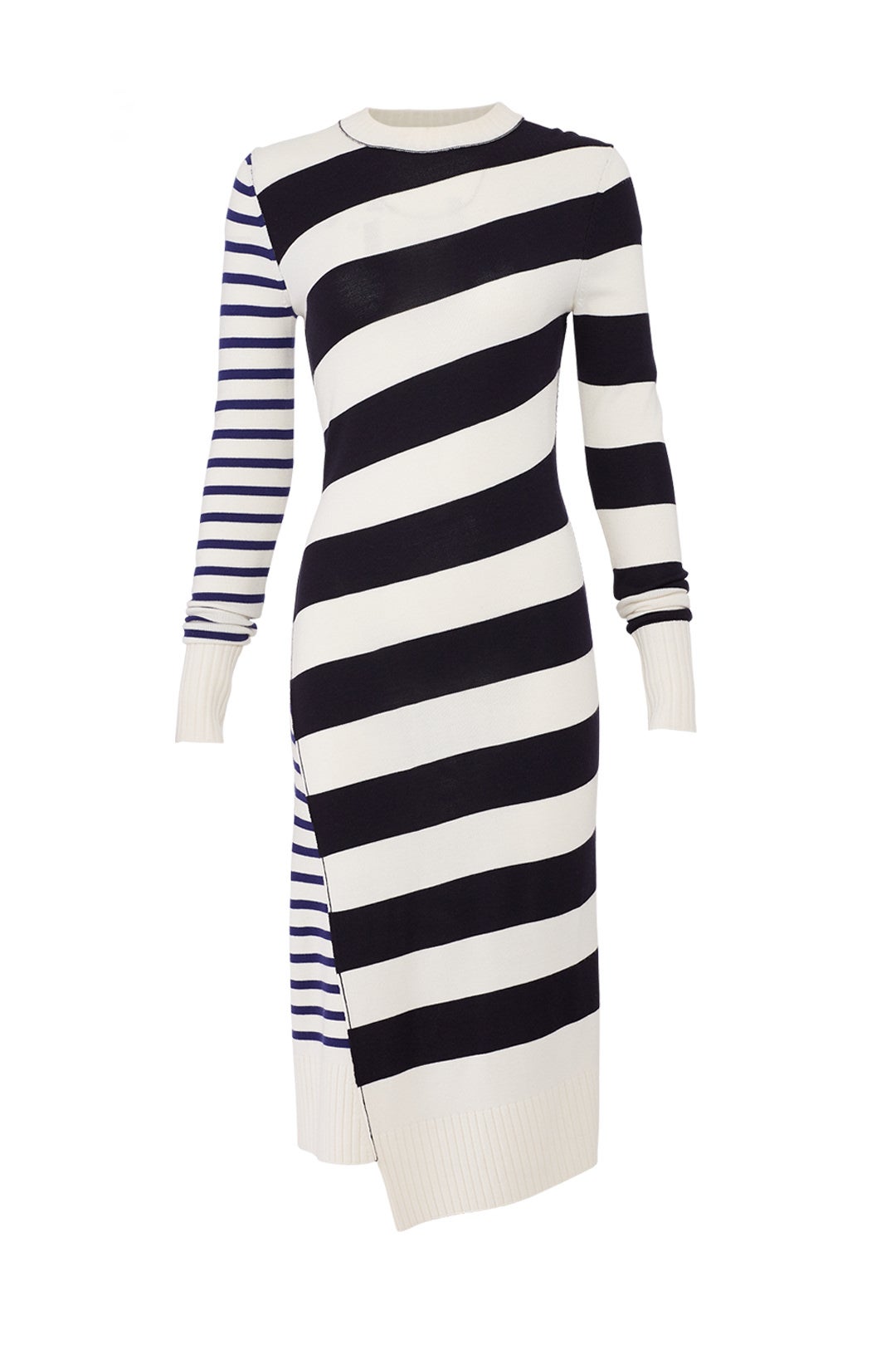 Queen Wool Stripe Dress by Jason Wu 3