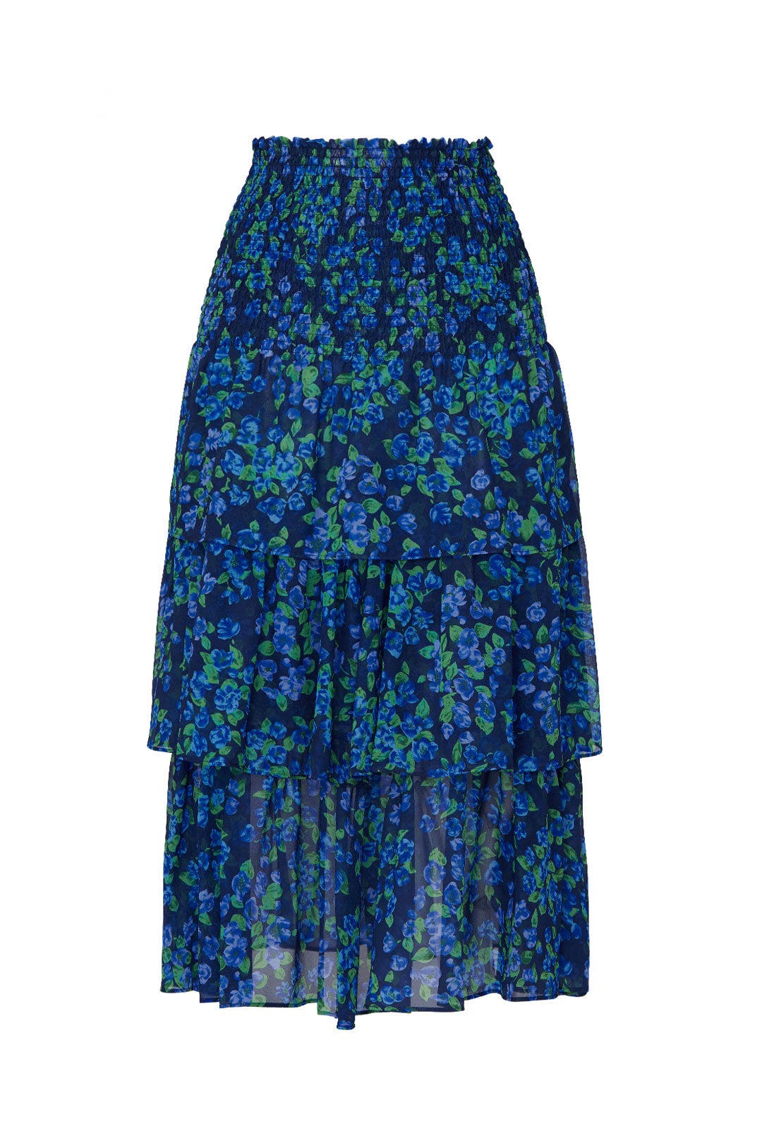 Floral Tiered Skirt by The Kooples 3