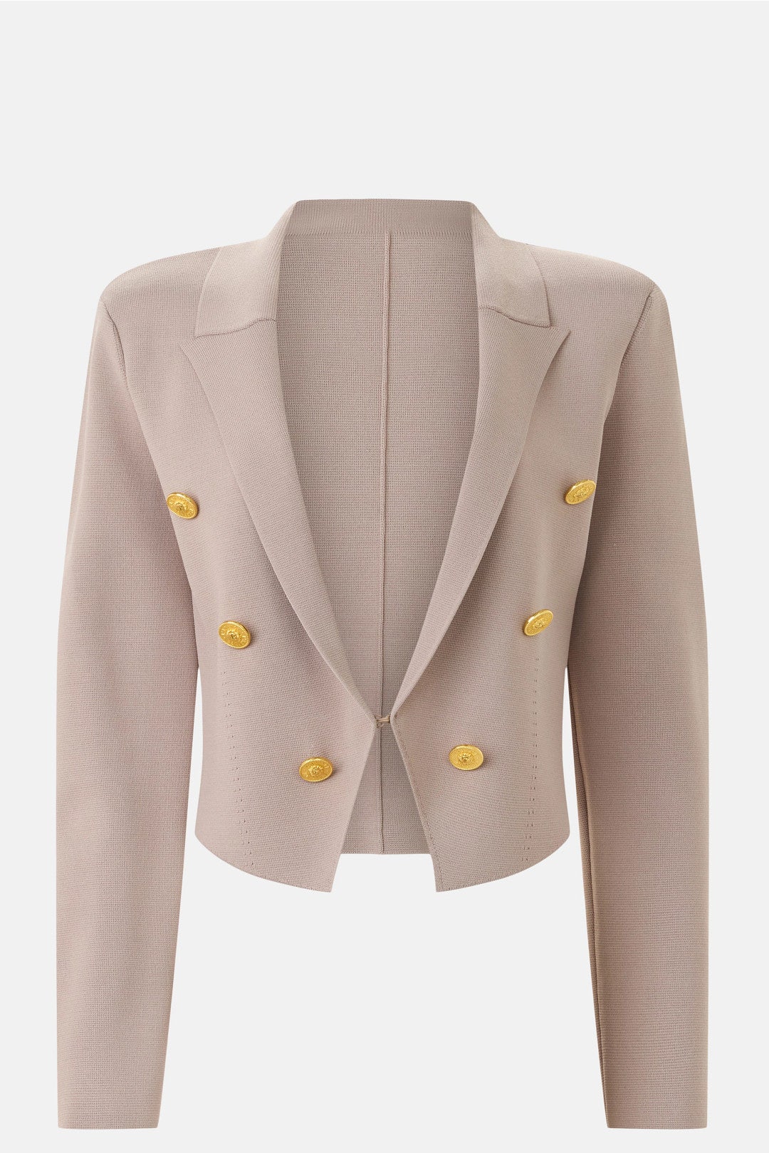 Elio Cropped Knit Blazer by L'agence
