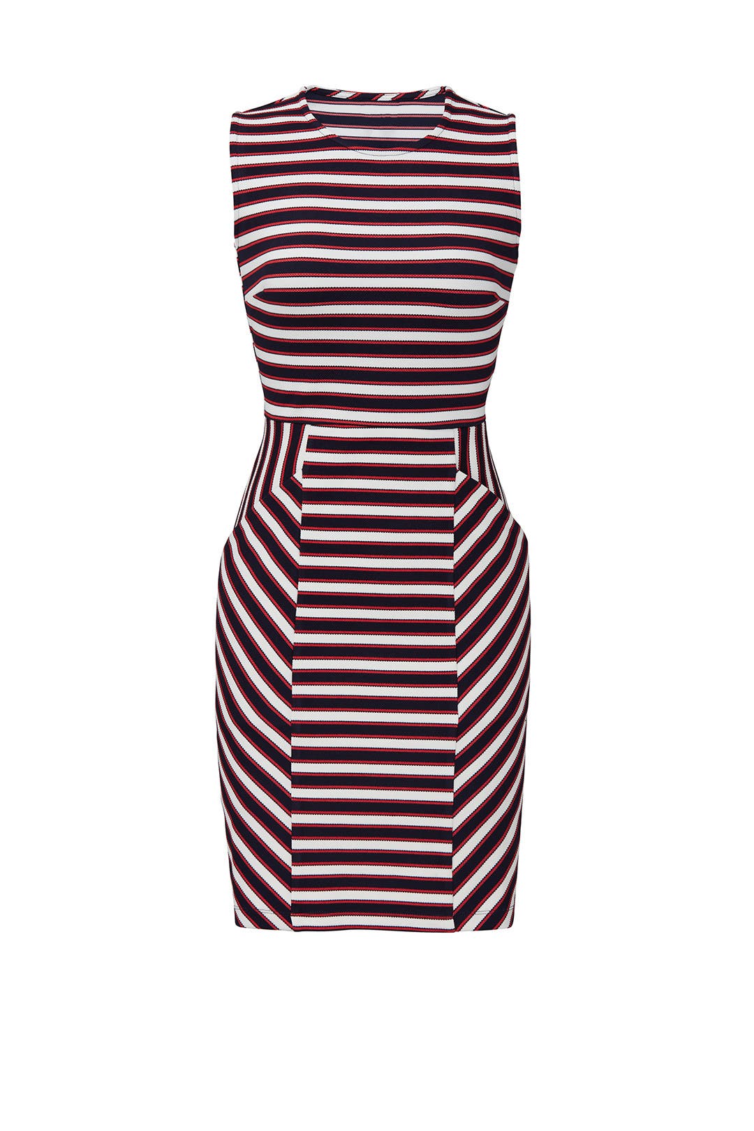 Striped Panel Dress by Leota | Rent the Runway