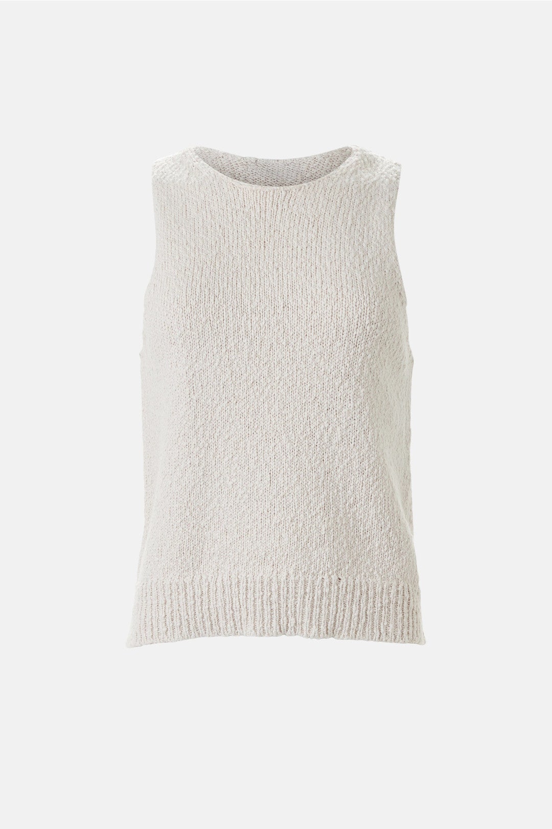Summer Boucle High Neck Tank Top by NAADAM 4