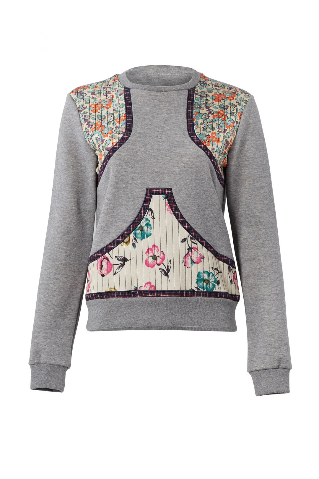 Floral Grey Sweatshirt by RED Valentino 3