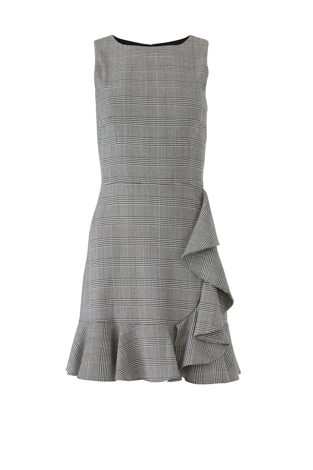 Plaid Ruffle Hem Dress by Slate & Willow | Rent the Runway Plaid Ruffle Hem Dress by Slate & Willow | Rent the Runway