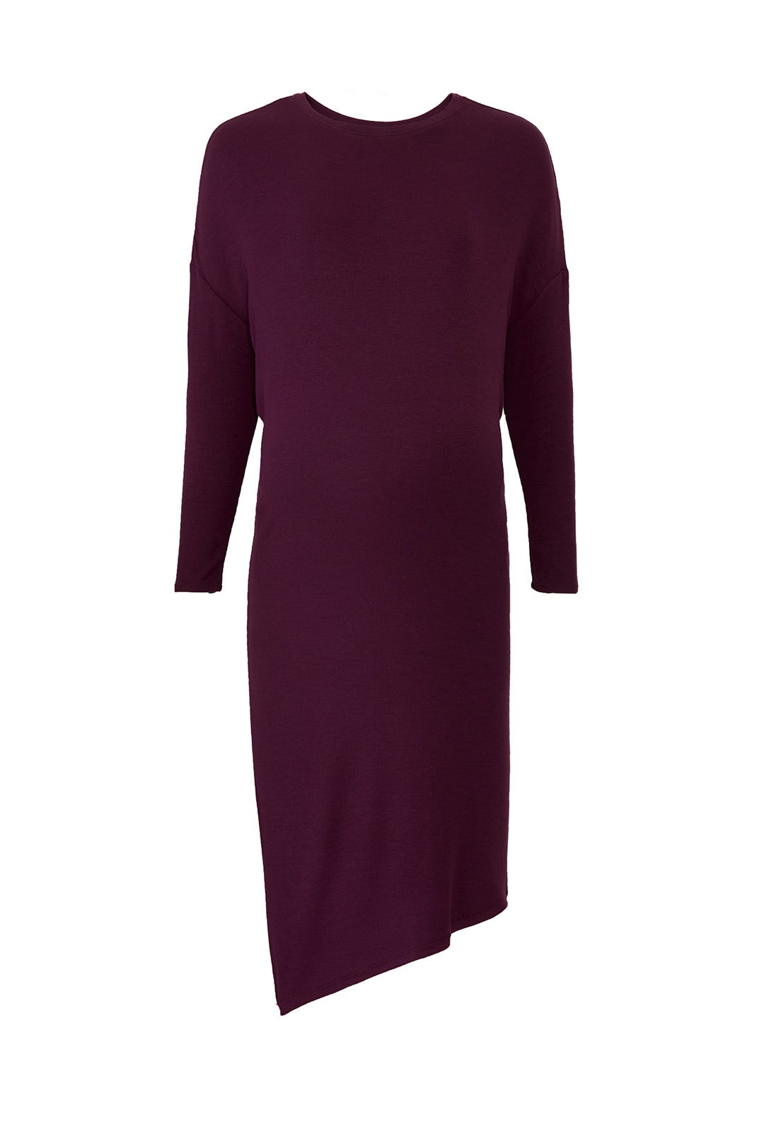 Plum Circle Tee Maternity Dress by Ingrid & Isabel
