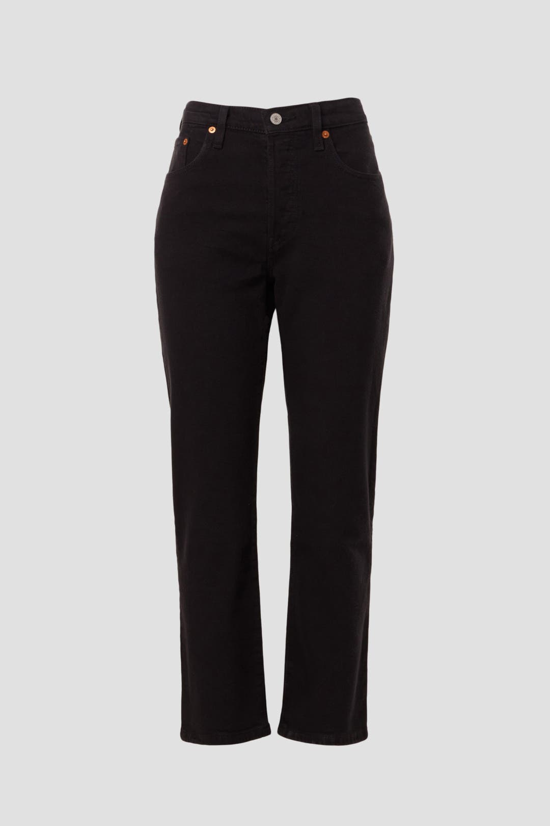 501® Original Stretch Cropped Women's Jeans - Black | Levi's® US